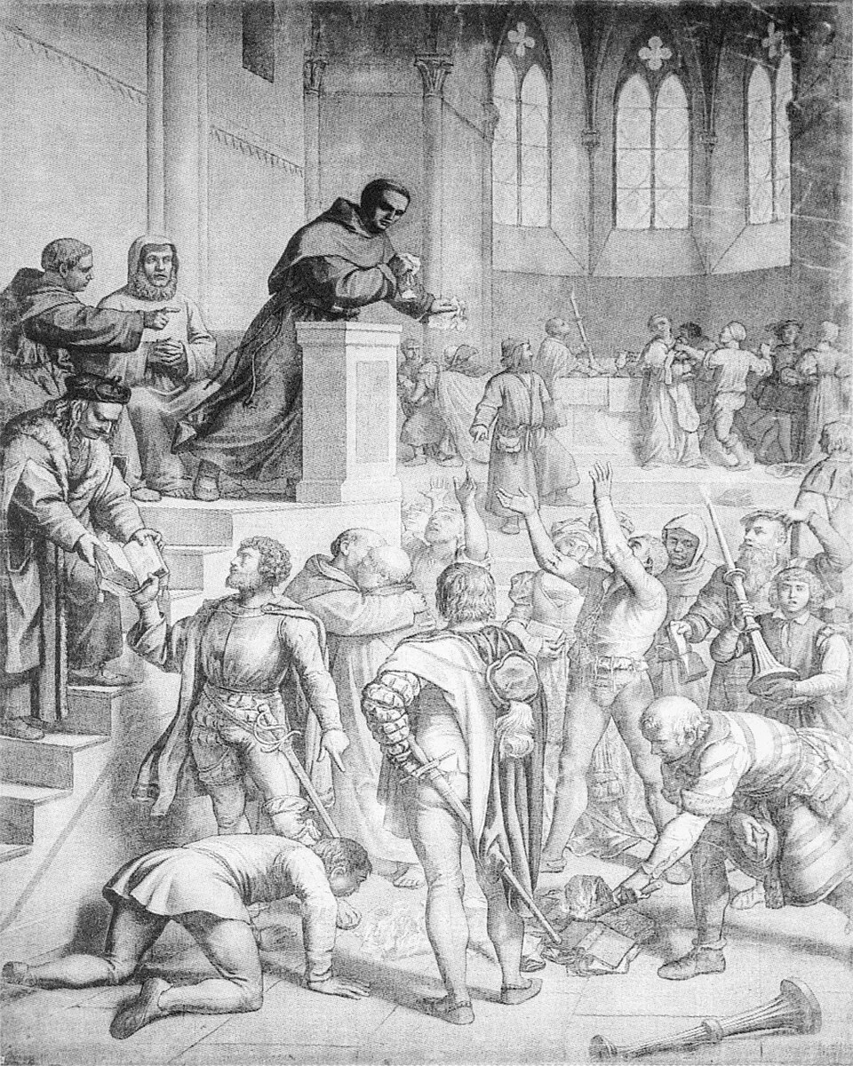 Il pittore e il profeta - Attila I, Museo delle Belle Arti di Lione10